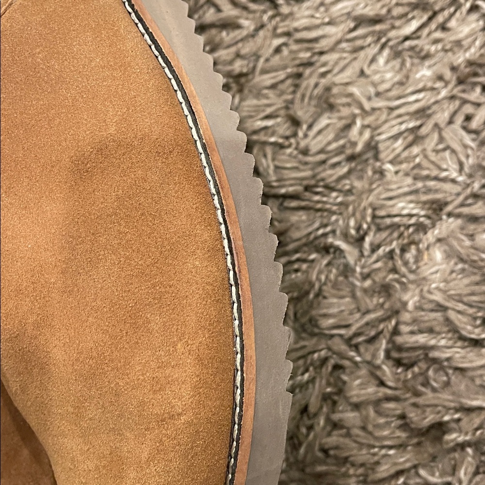 Simple Cloud 11 Mens Size W sz 13 Slip On Mule Clogs Shoes Brown Suede Sheep
Fur - Picture 7 of 9